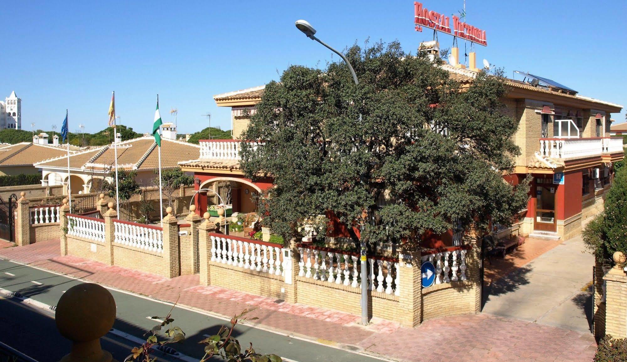Hostal Victoria Matalascañas Exterior foto